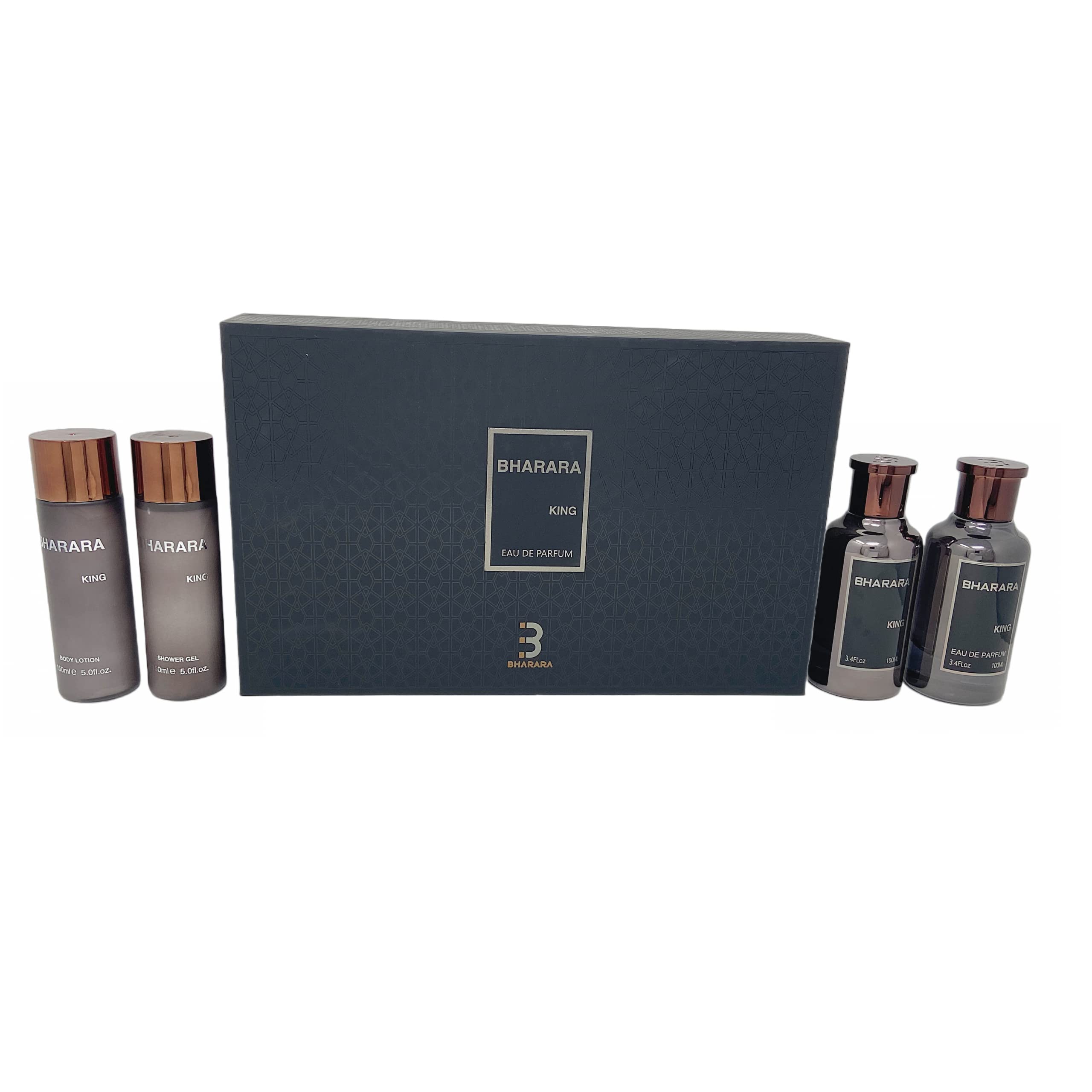Set de Perfume para Hombre Bharara King 4 Pz