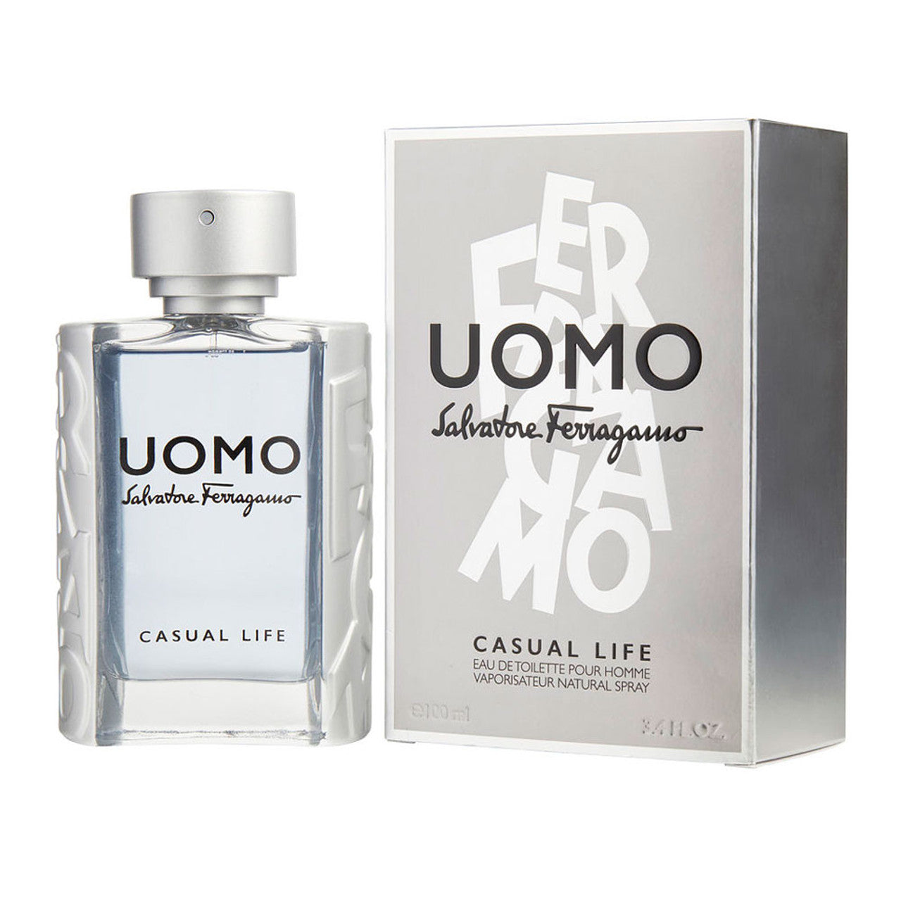 Perfume para Hombre Perfume para Hombre Salvatore Ferragamo Uomo Casual Life 100ml EDTSalvatore Ferragamo Uomo Casual Life 100ml EDT