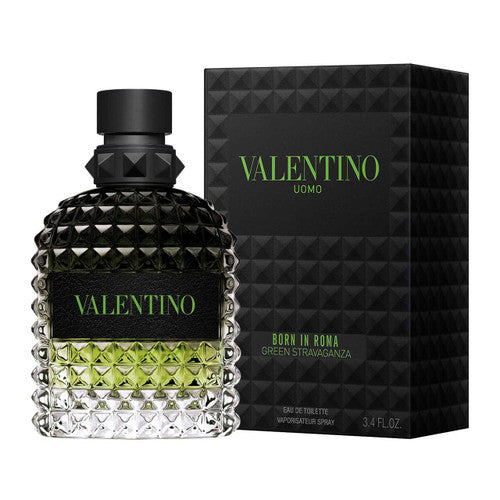 Perfume Valentino Uomo Born In Roma Green Stravanganza 100ml Edt