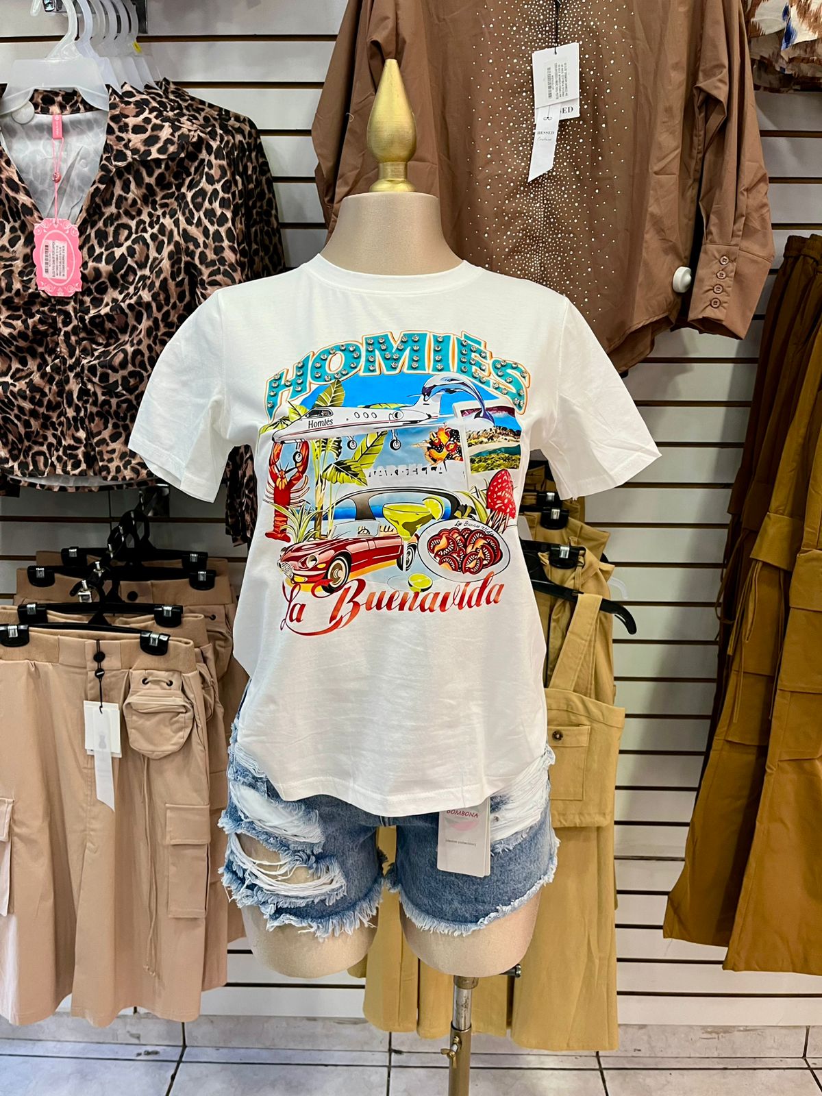 Playera de Dama estampada