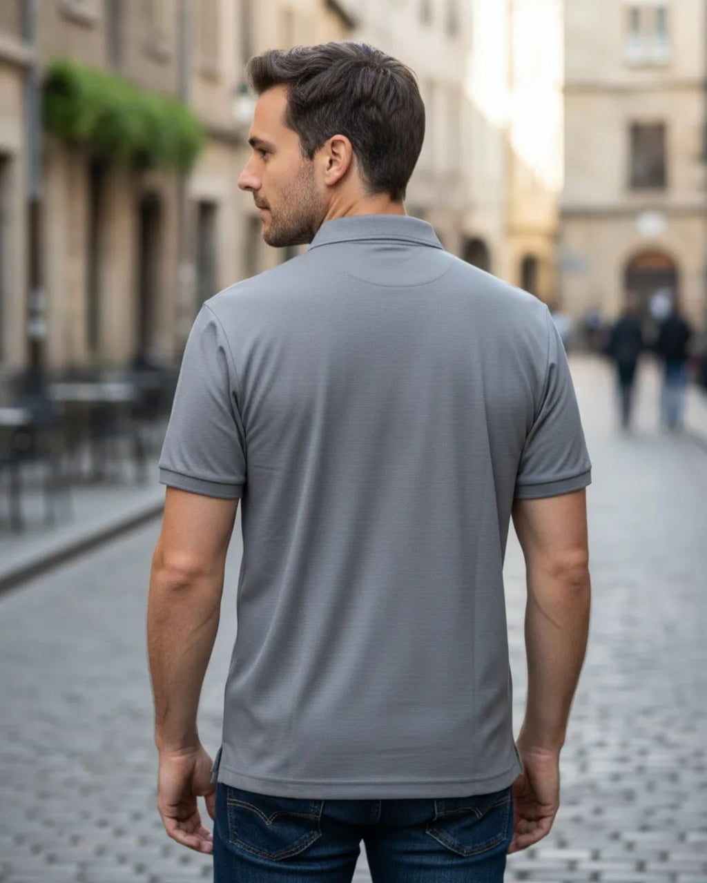 Playera de Caballero tipo polo Pavini