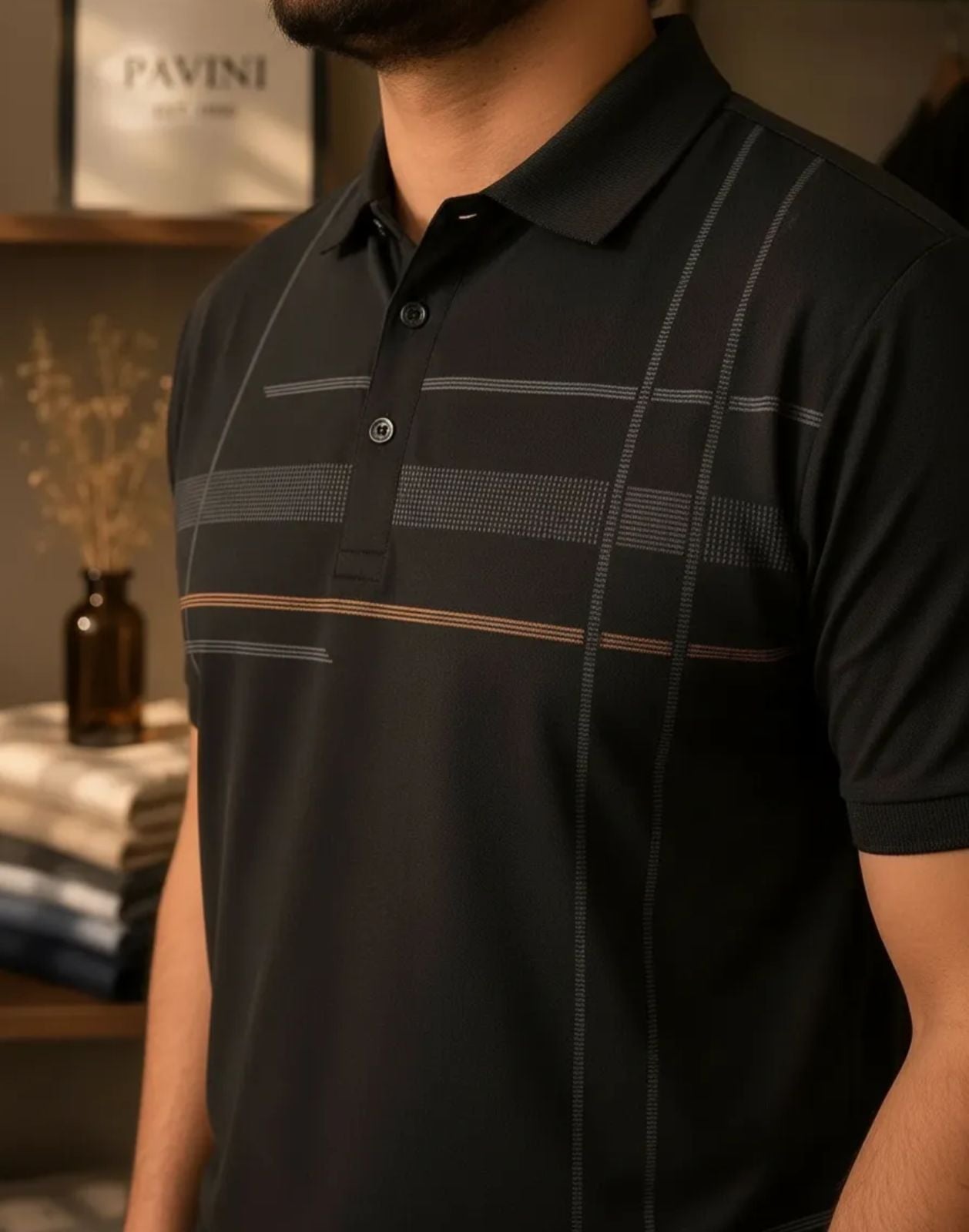 Playera de caballero Pavini