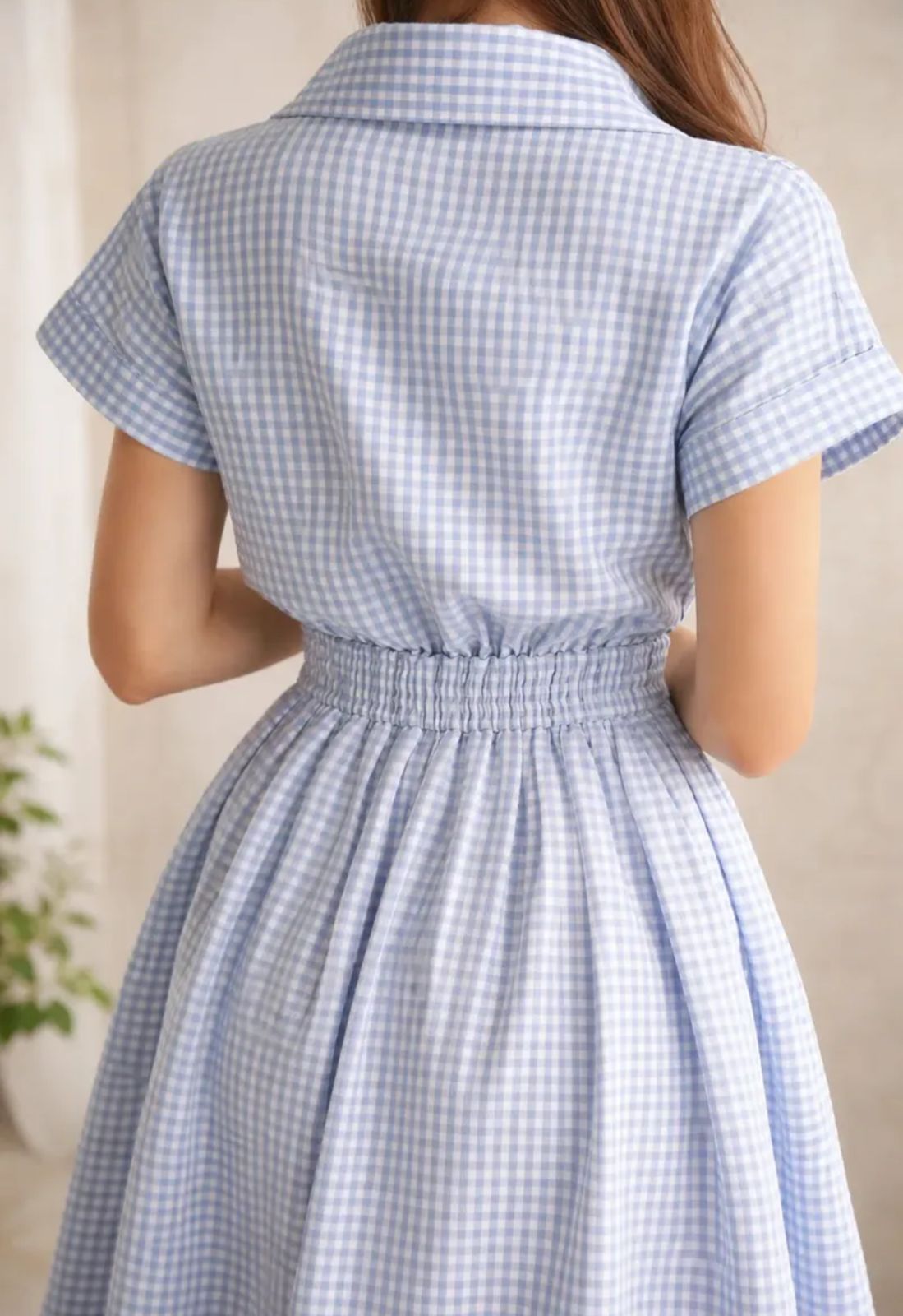 Conjunto de Dama de 2 piezas camisa y falda