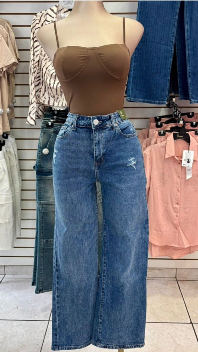 Jeans de Dama corte recto