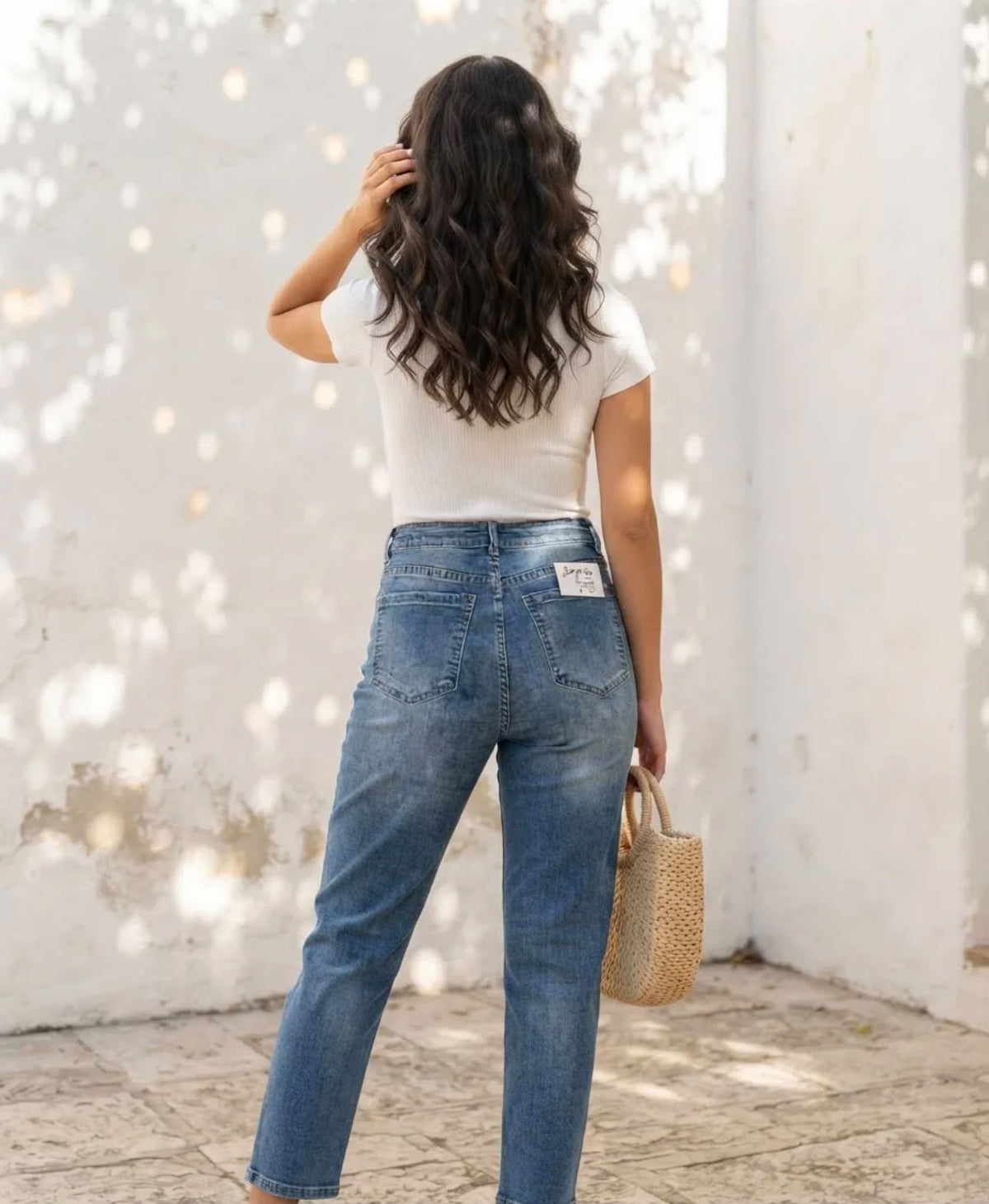 Jeans de Dama corte holgado