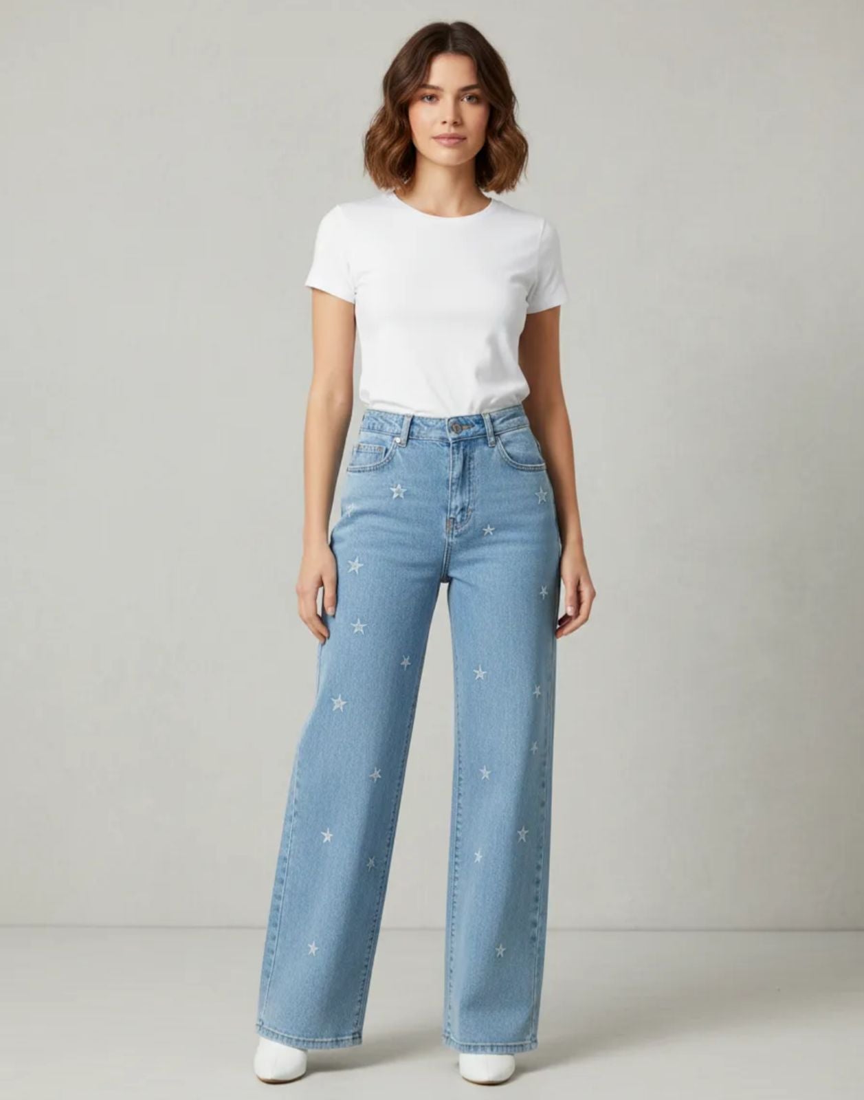 Jeans de Dama Surprise corte holgado