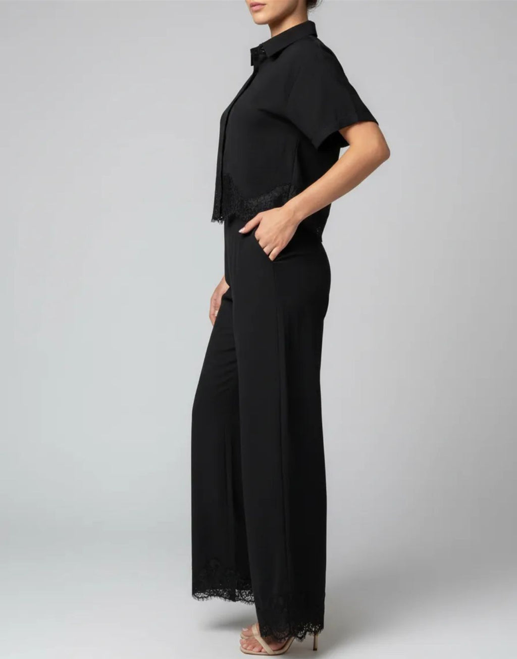Conjunto de Dama 2 piezas camisa y pantaloon