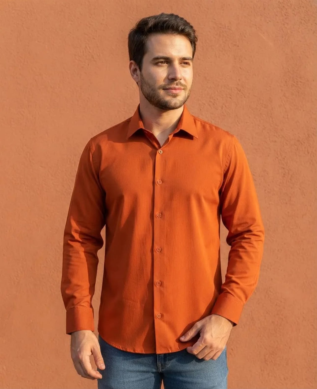 Camisa de Caballero lisa LMN