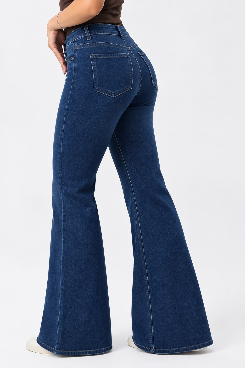 Jeans de Dama punto K acampanados
