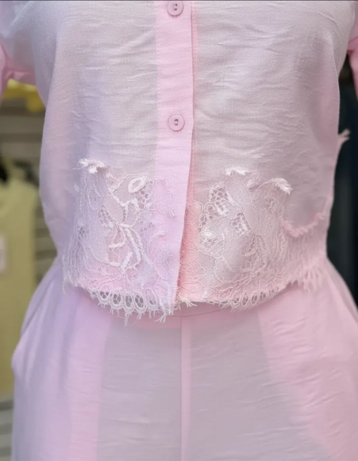 Conjunto de Dama 2 piezas camisa y pantaloon