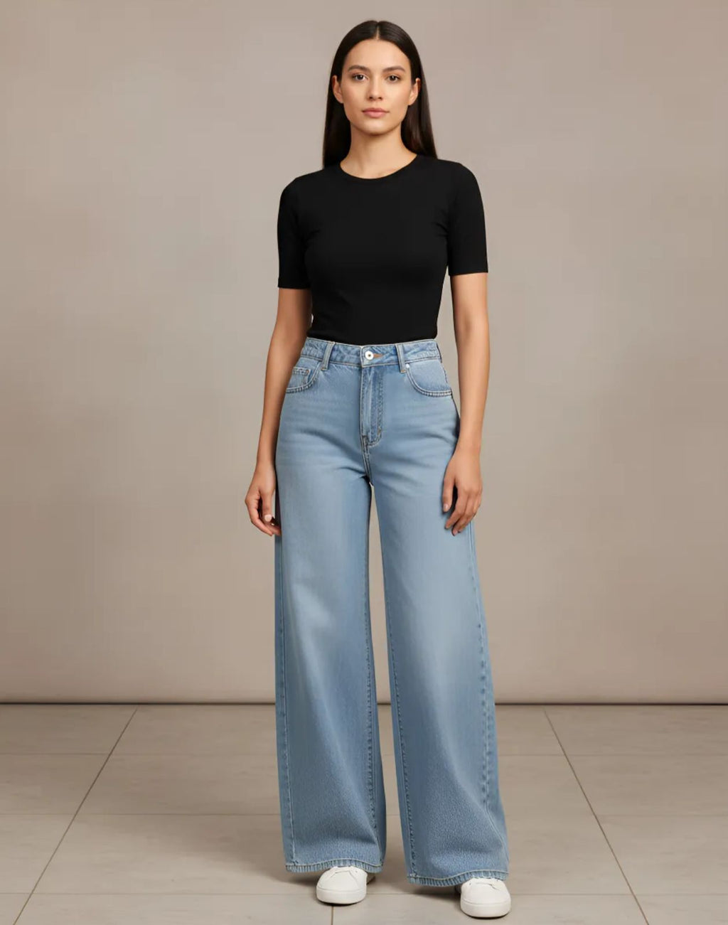 Jeans de Dama surprise corte holgado