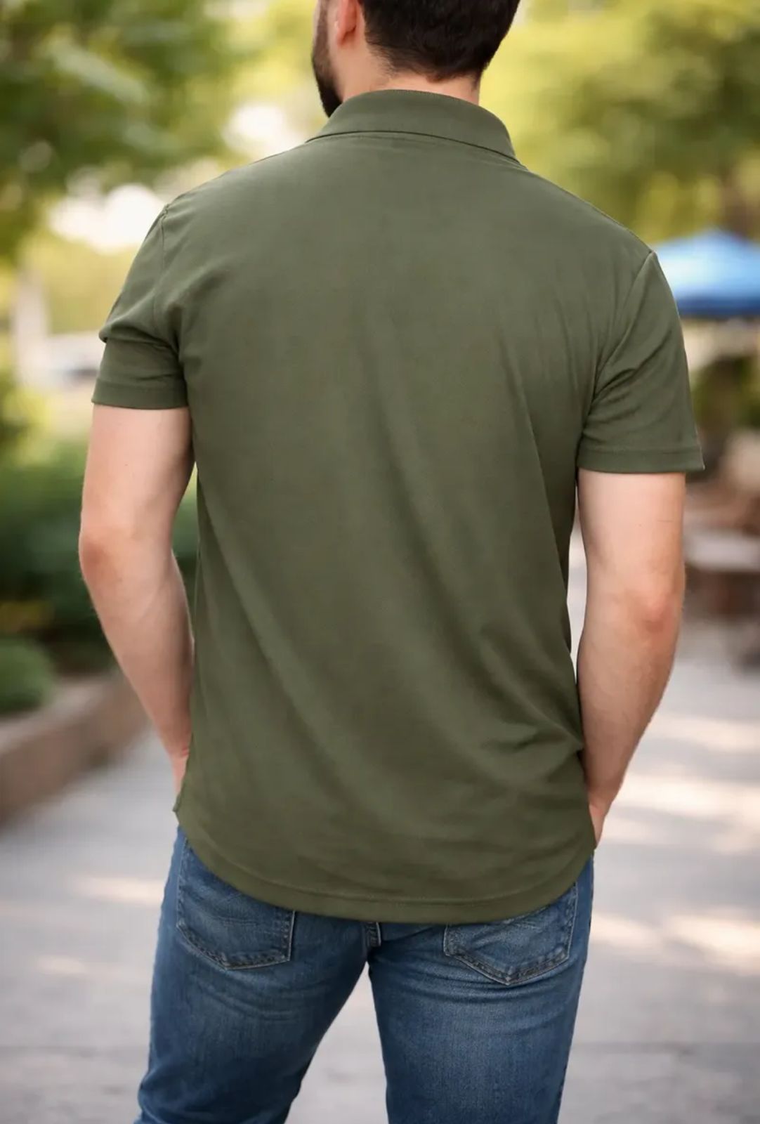 Playera de Caballero tipo Polo- Giovanni Gali