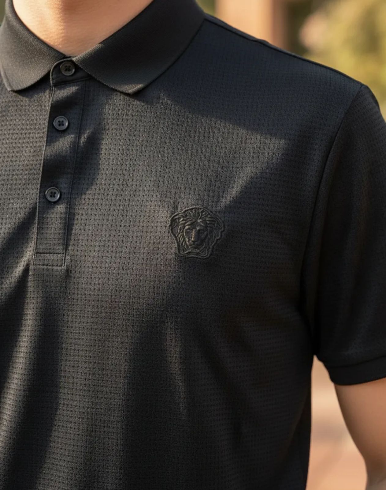 Playera de Caballero tipo Polo Pavini