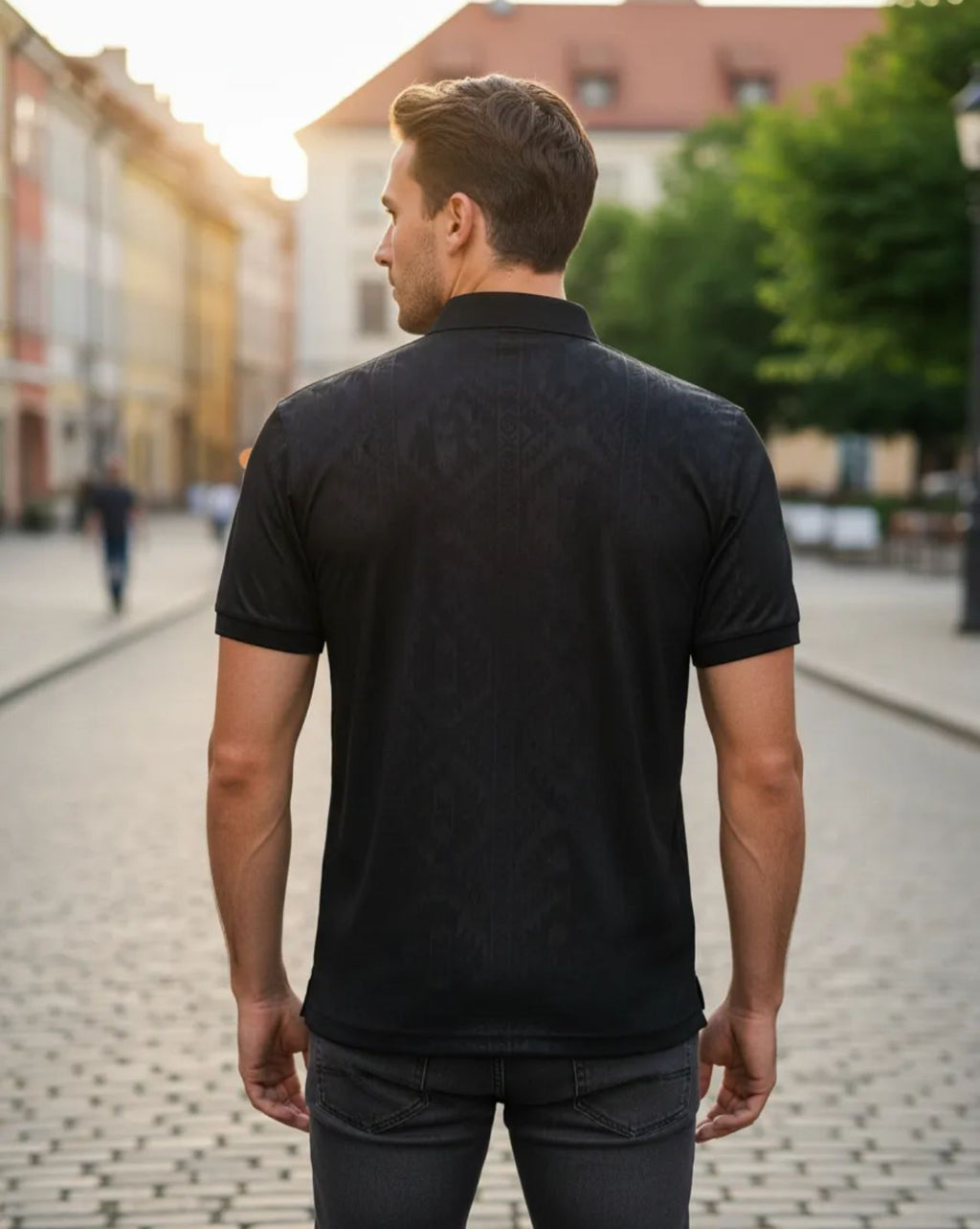 Playera de Cabalero tipo polo pavini