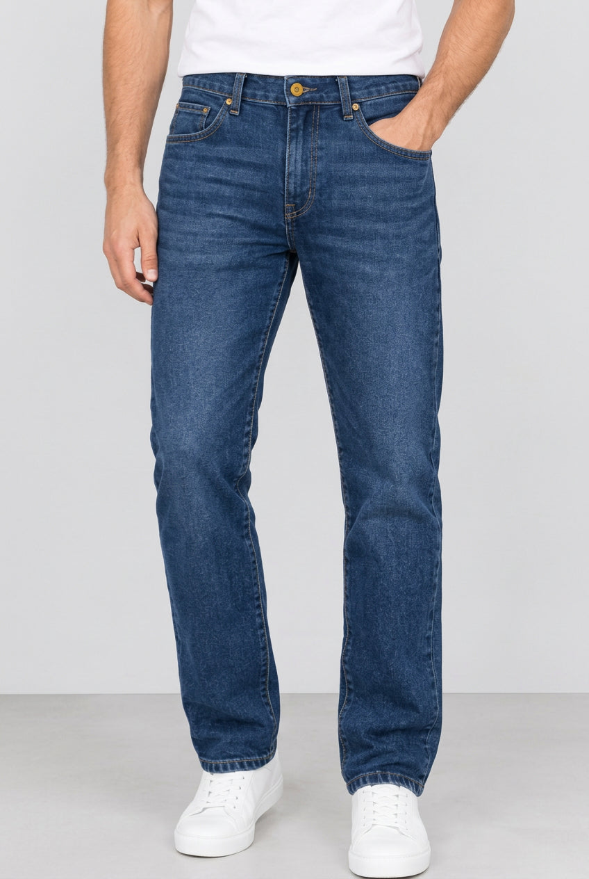 Pantalon de Caballero corte Straight fit