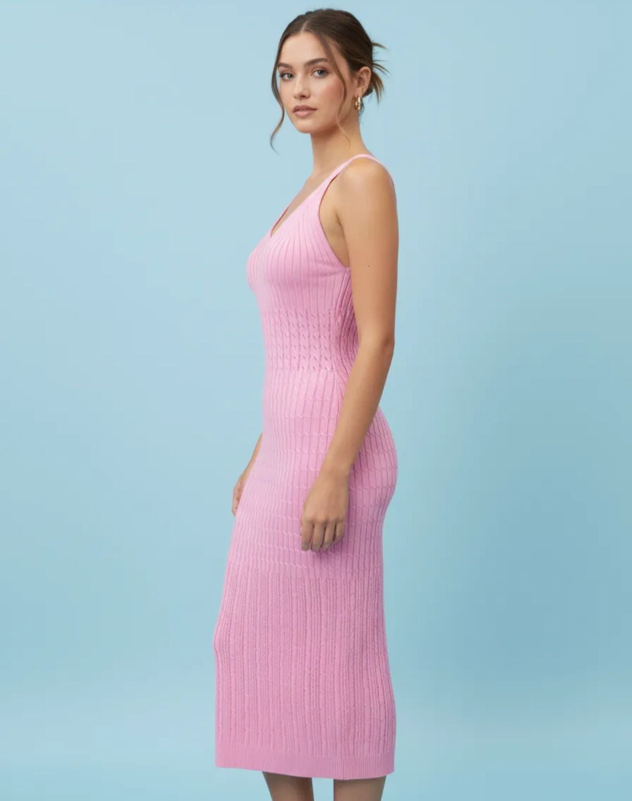 Vestido de Dama Largo