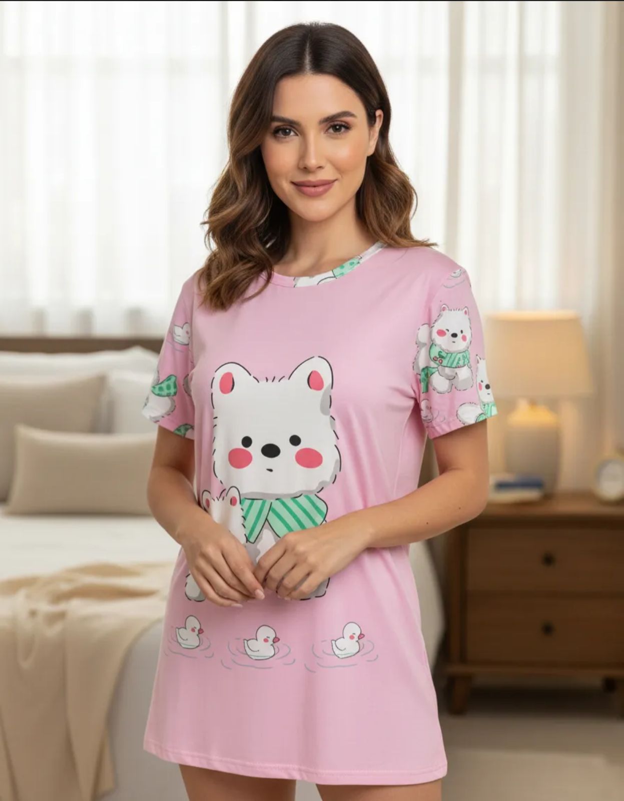 Pijama de Dama de 4 piezas