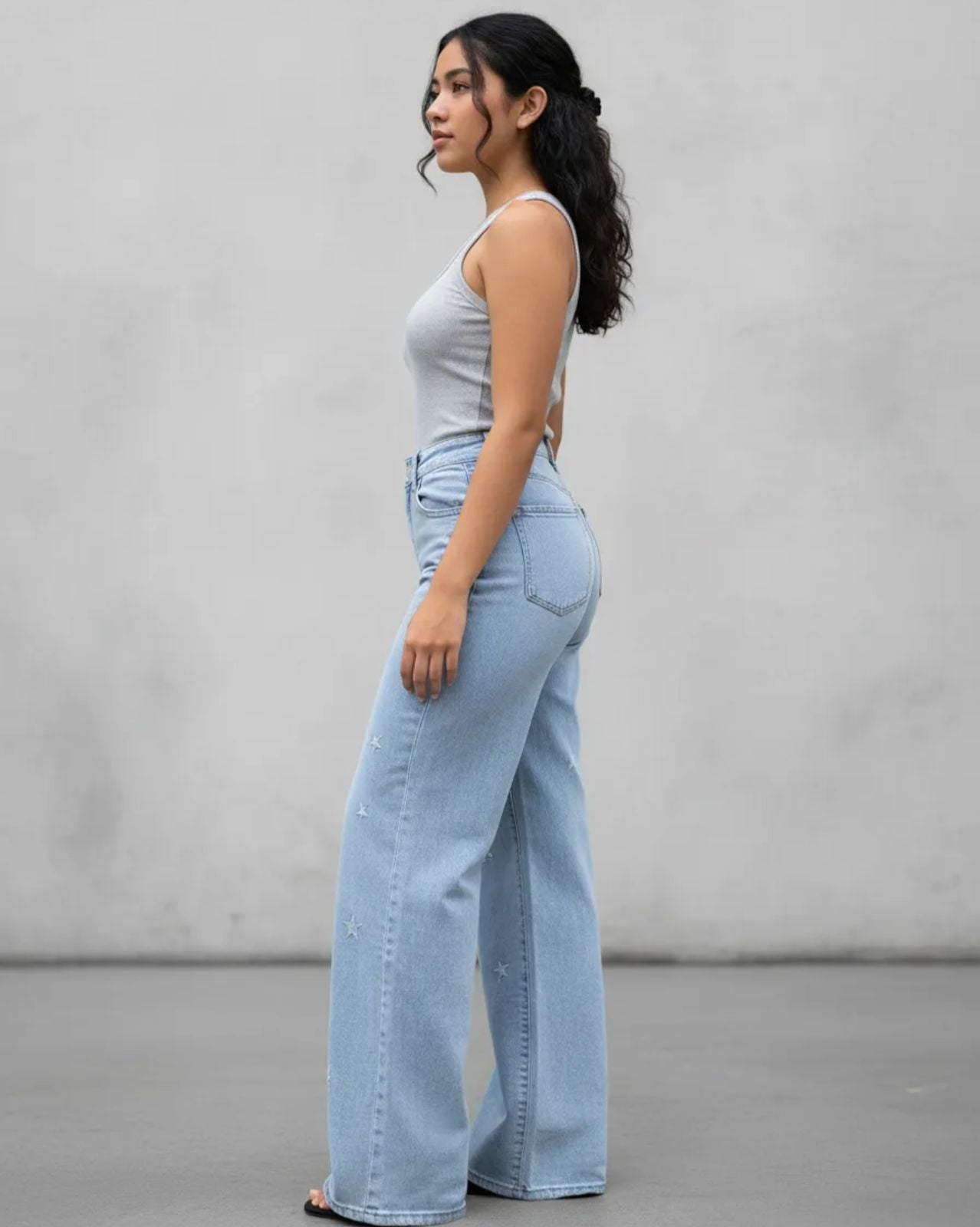 Jeans de Dama Surprise corte holgado