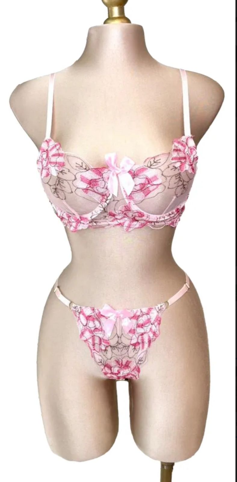 Conjunto de lenceria de Dama