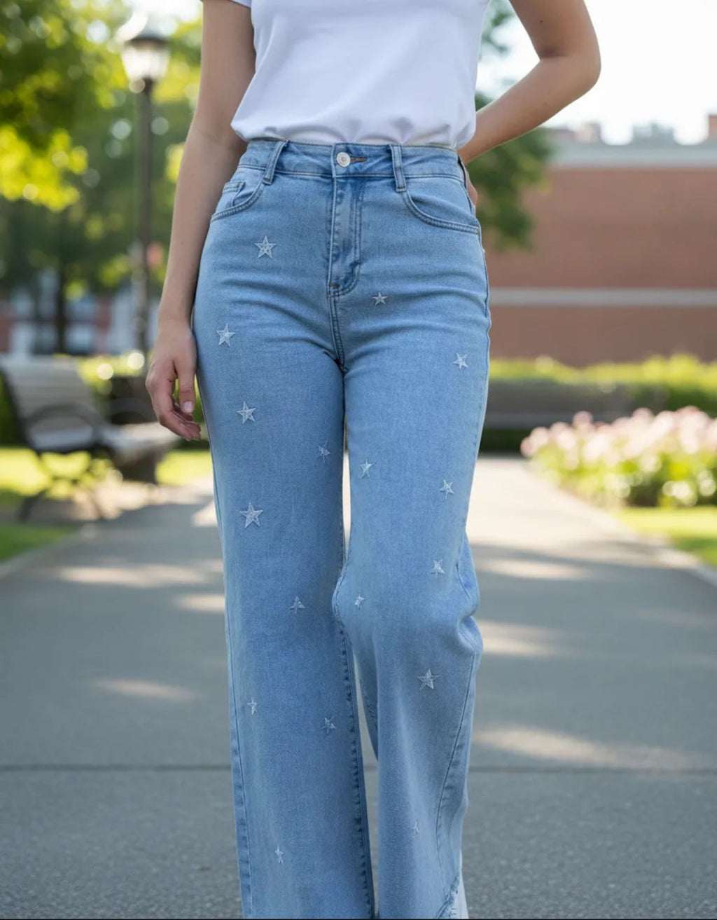 Jeans de Dama Surprise corte holgado