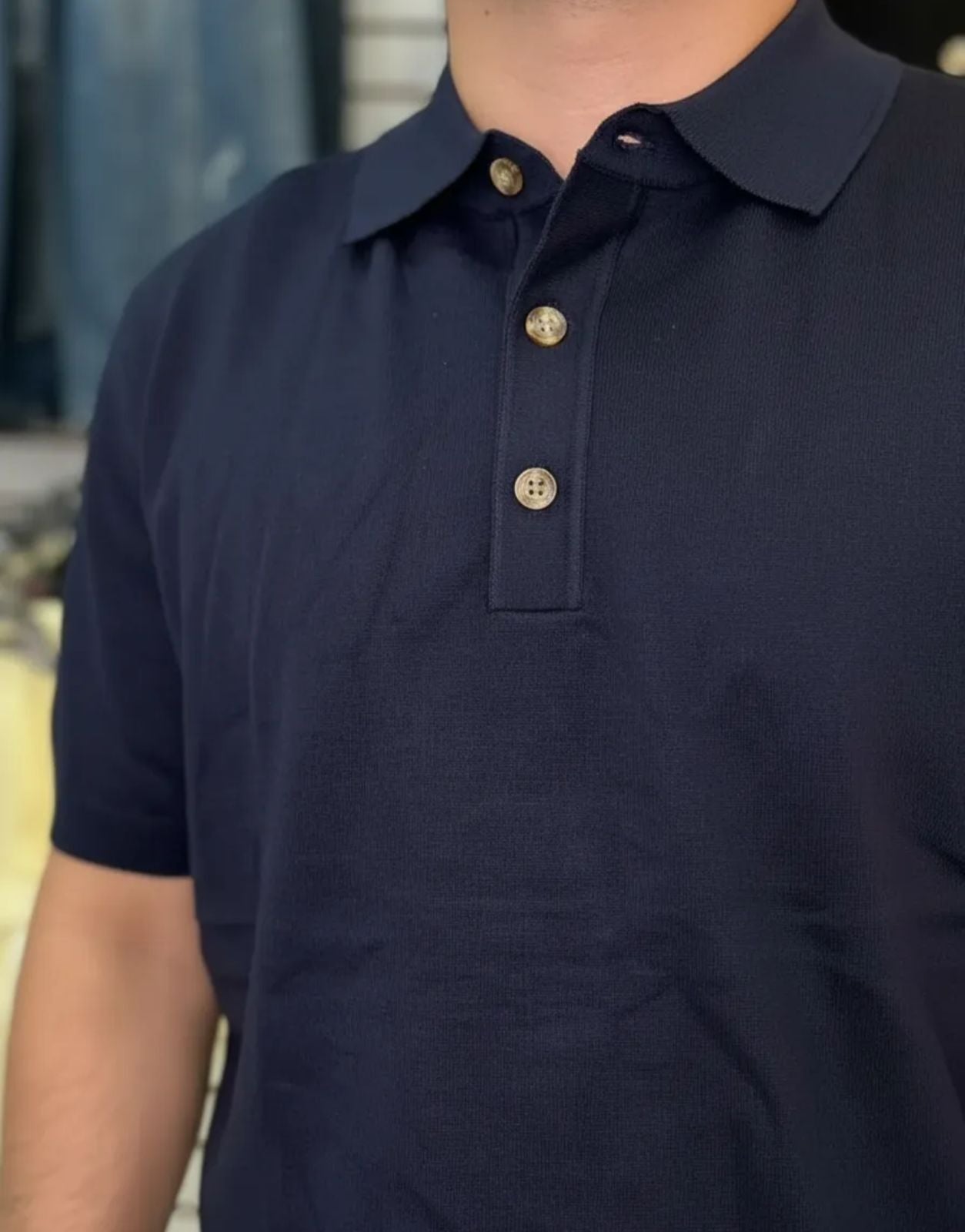 Playera de Caballero tipo polo