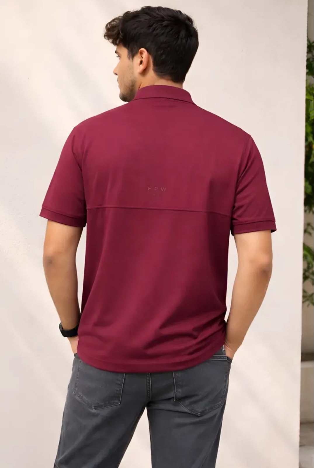Playera polo de Caballero tipo Pescador