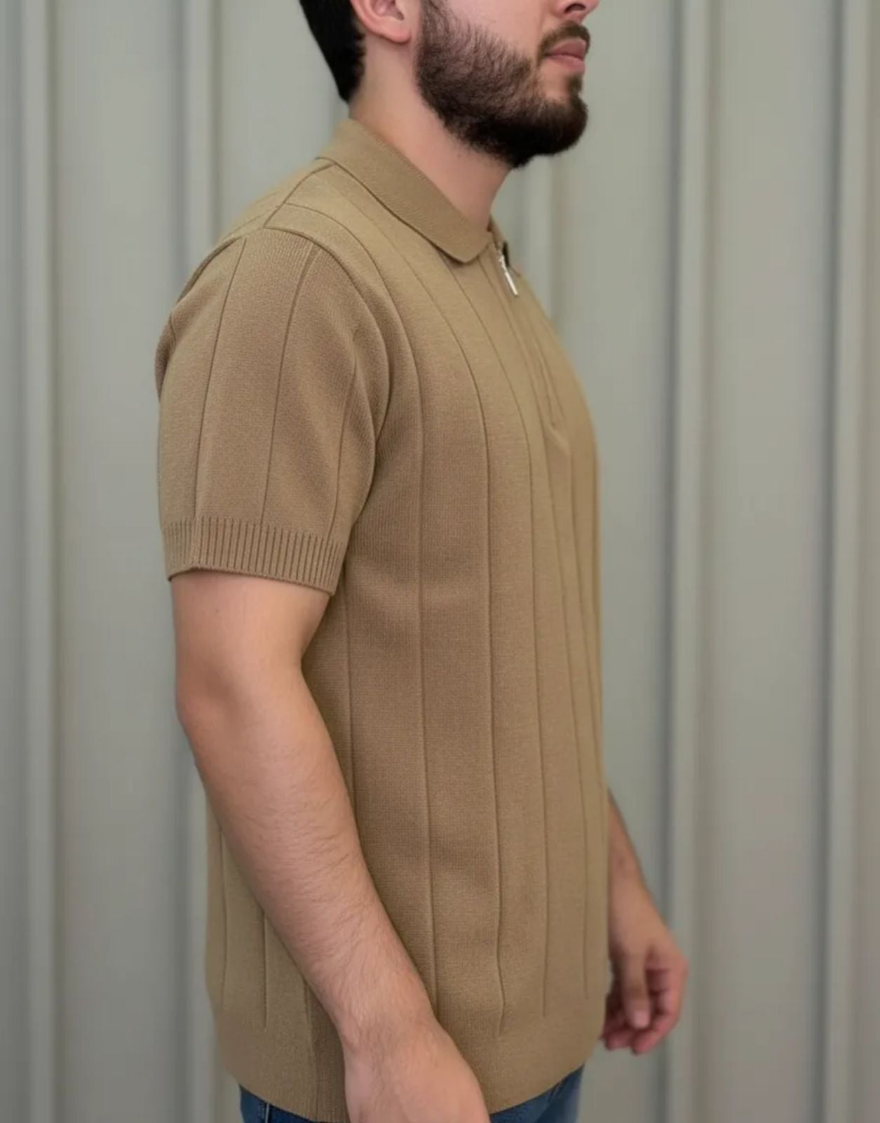 Playera de caballero tipo polo