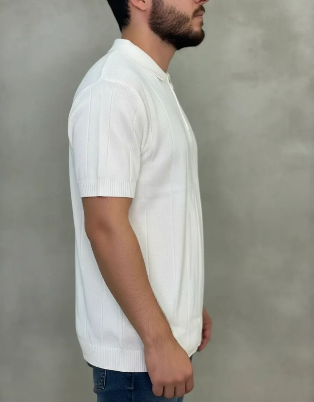 Playera de caballero tipo polo