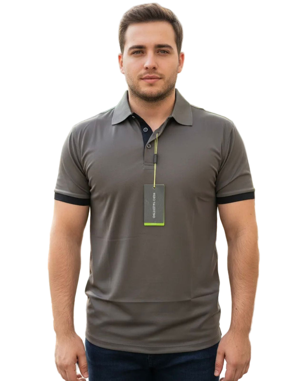 Playera de Caballero tipo polo Hugo valentino