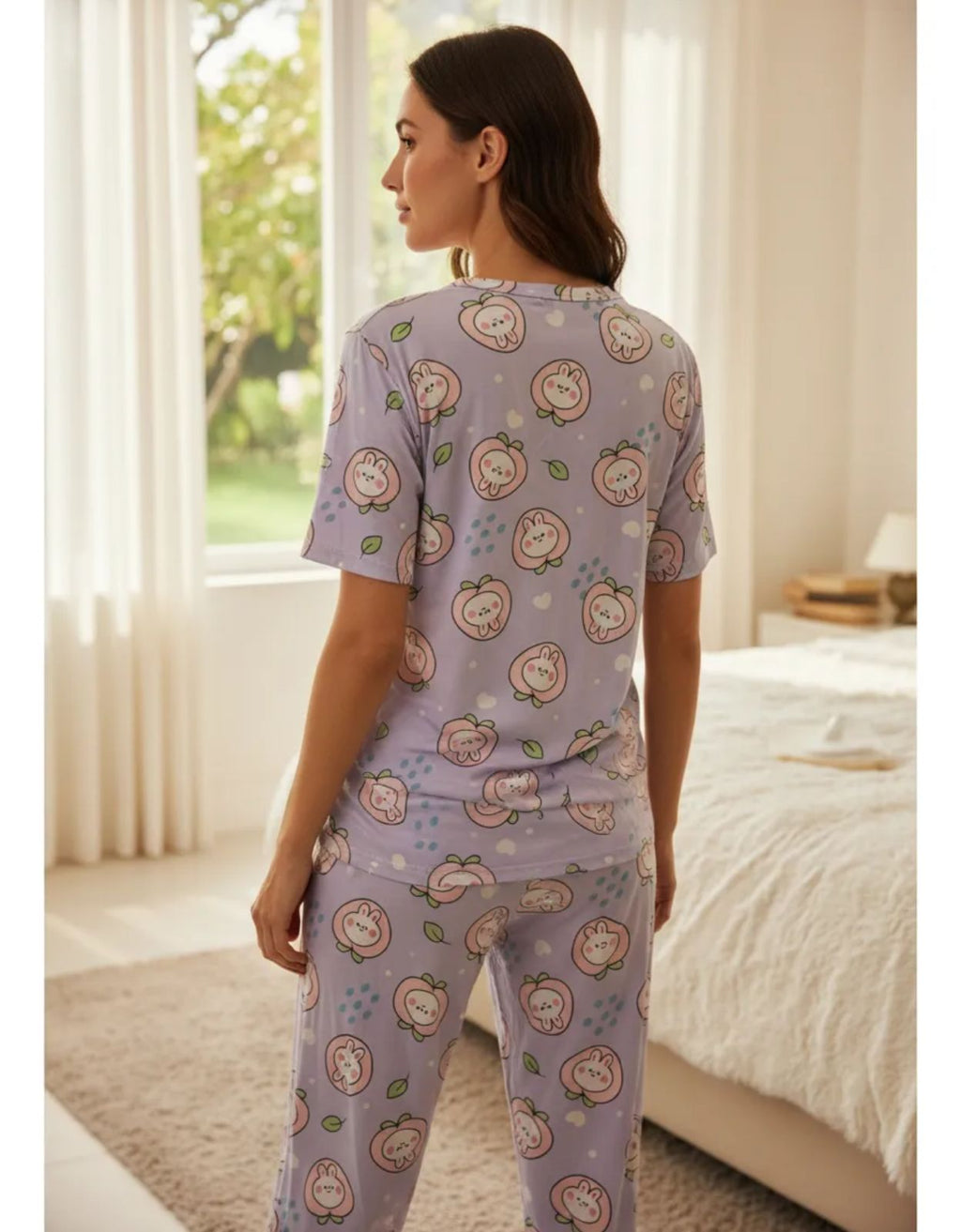 Pijama de Dama de 4 piezas