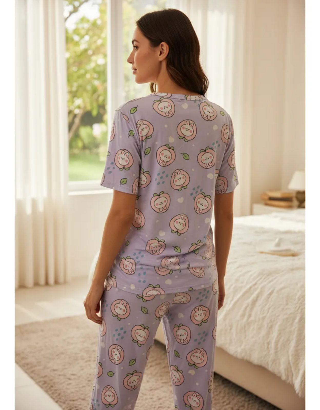 Pijama de Dama de 4 piezas