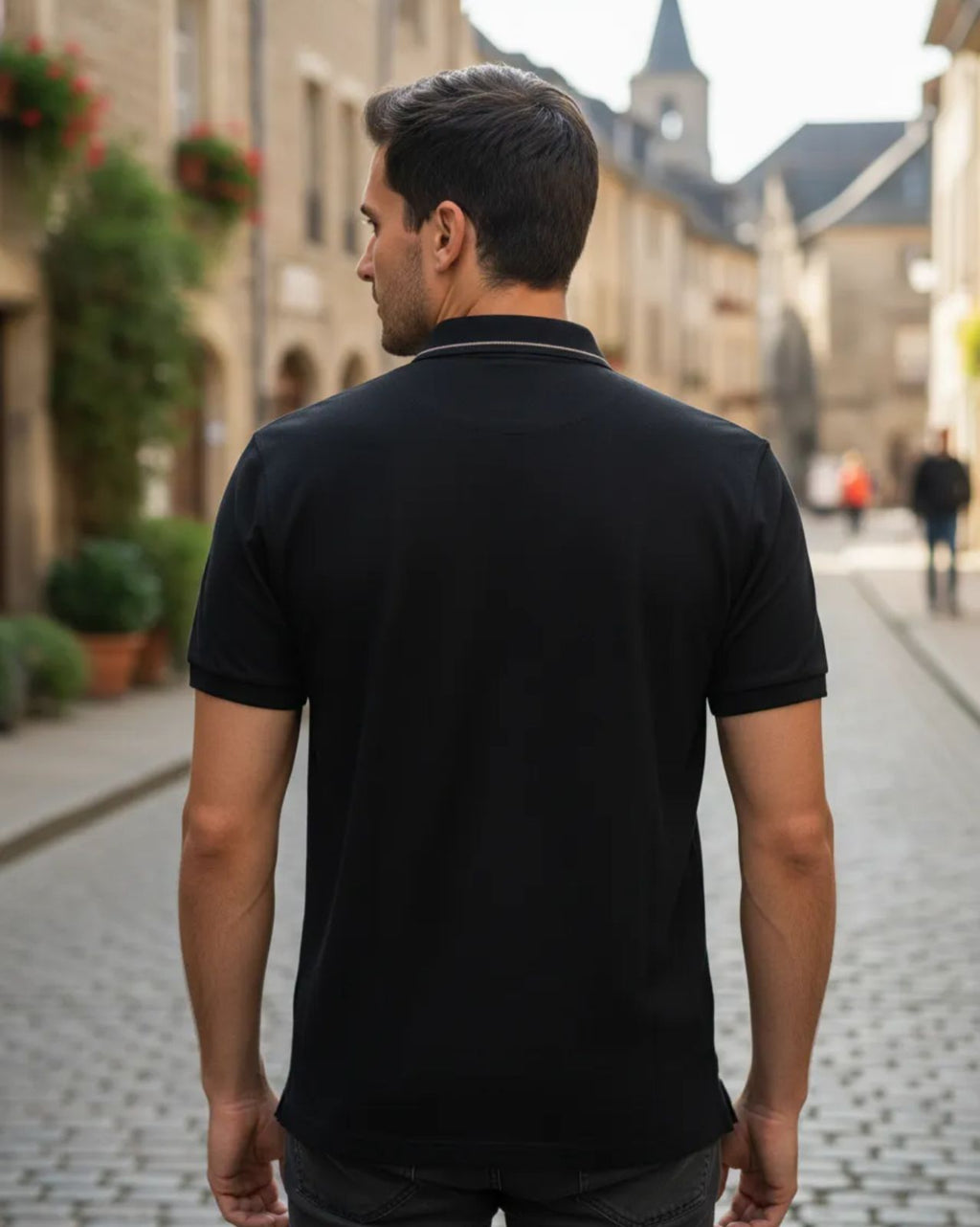 Playera de Caballero tipo polo Pavini