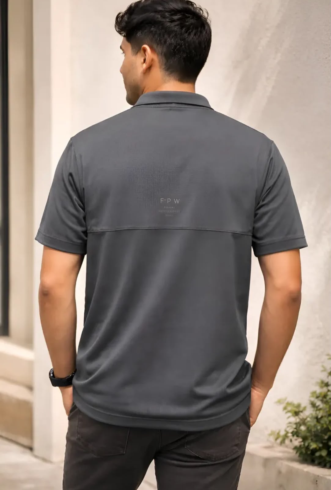 Playera polo de Caballero tipo Pescador