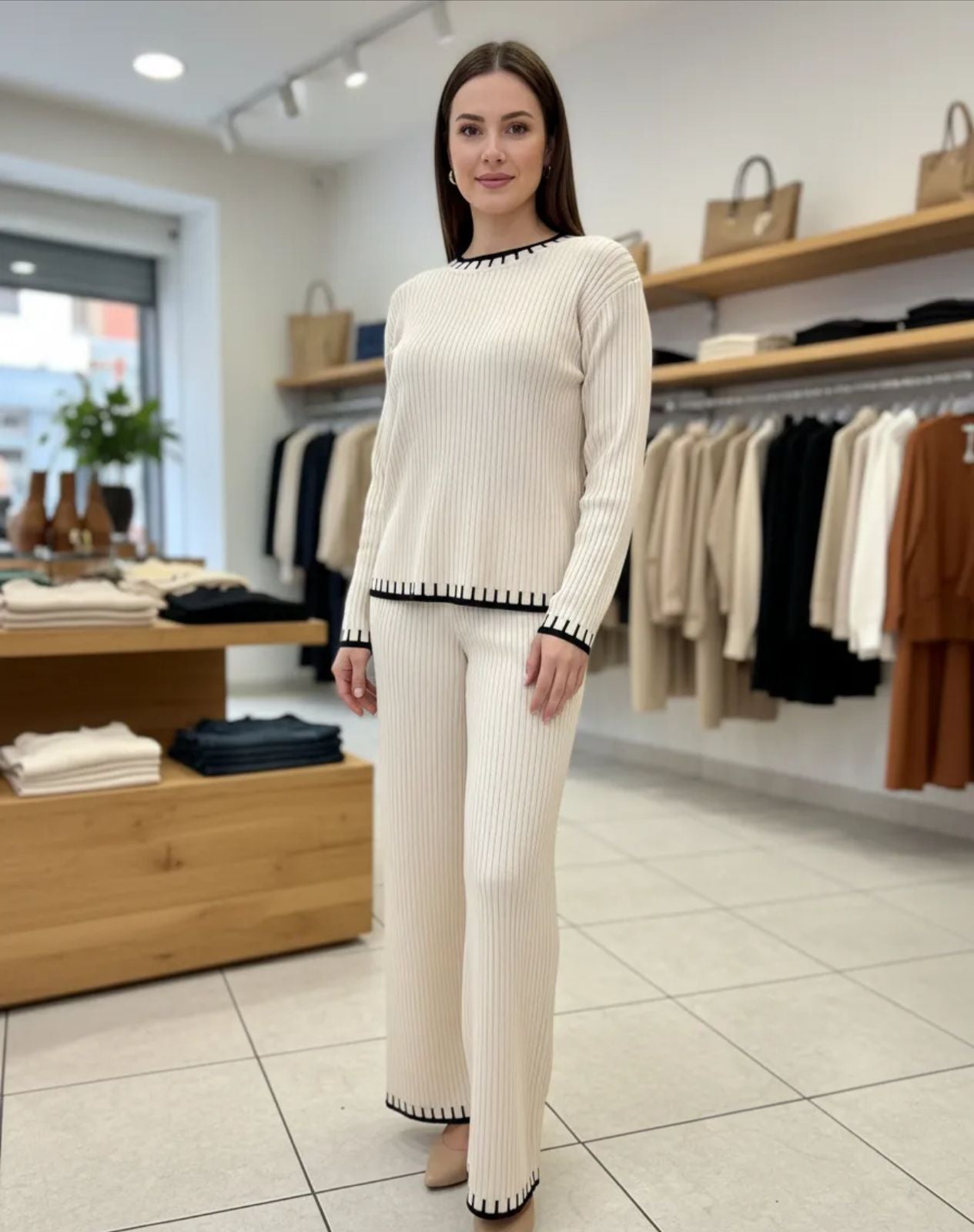 Conjunto de Dama Coco moda invierno