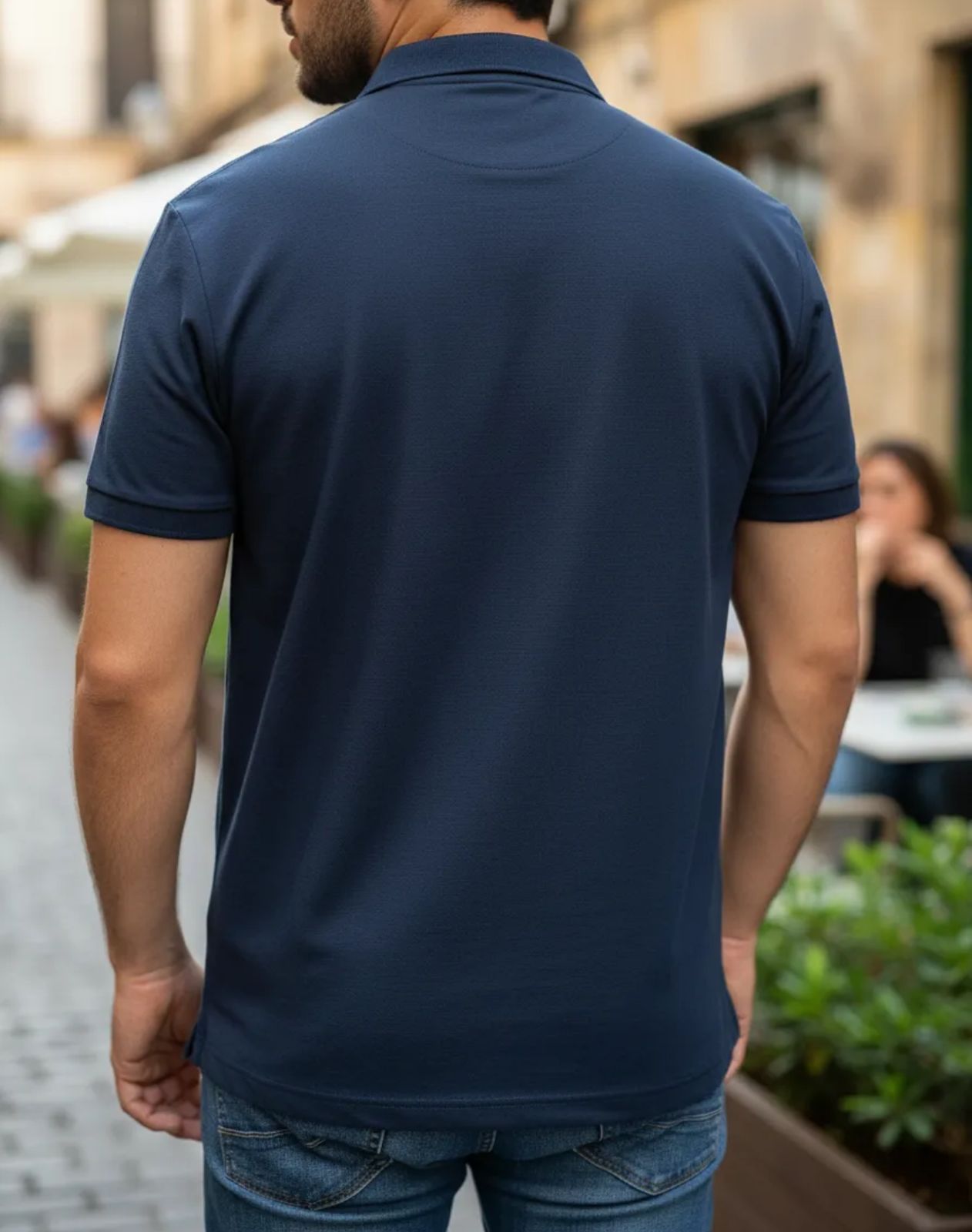 Playera de Caballero tipo Polo- Giovanni Gali