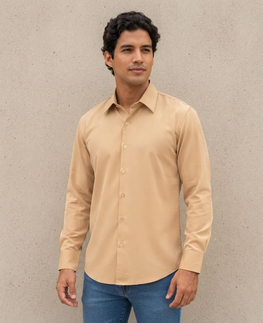 Camisa de Caballero lisa LMN