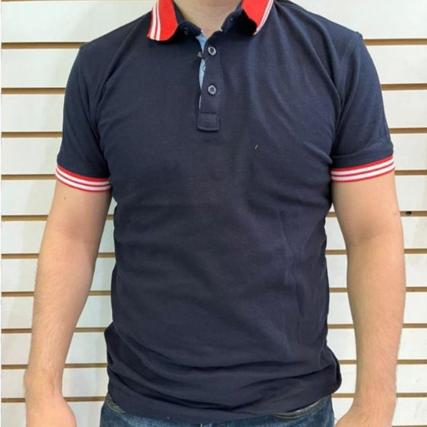 Playera polo de caballero