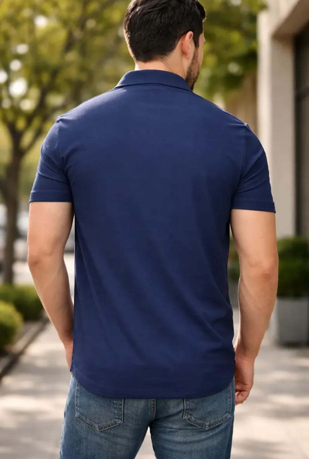 Playera de Caballero tipo Polo- Giovanni Gali