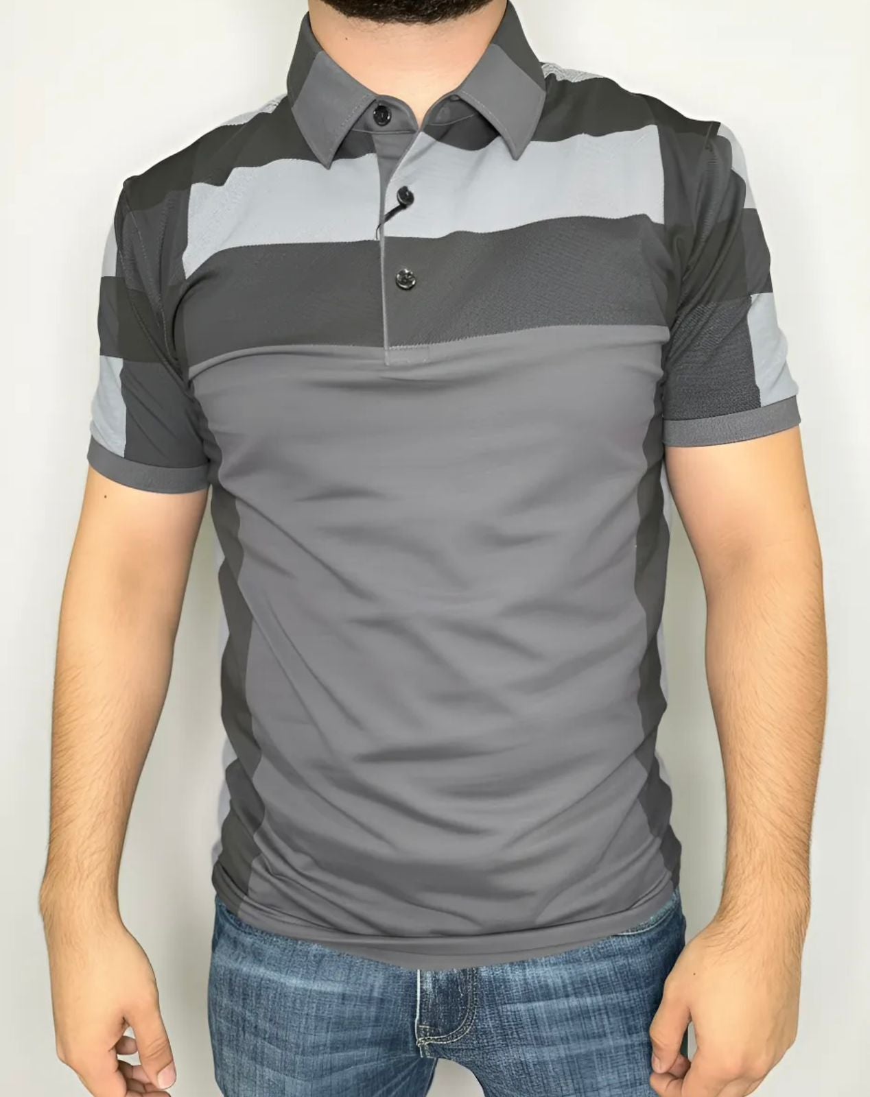 Playera de Caballero tipo polo Pavini