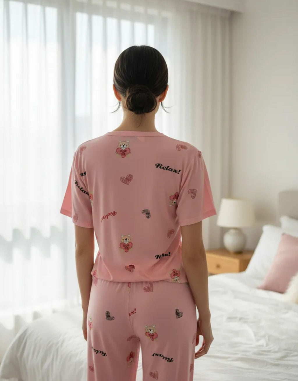 Pijama de Dama de 4 piezas