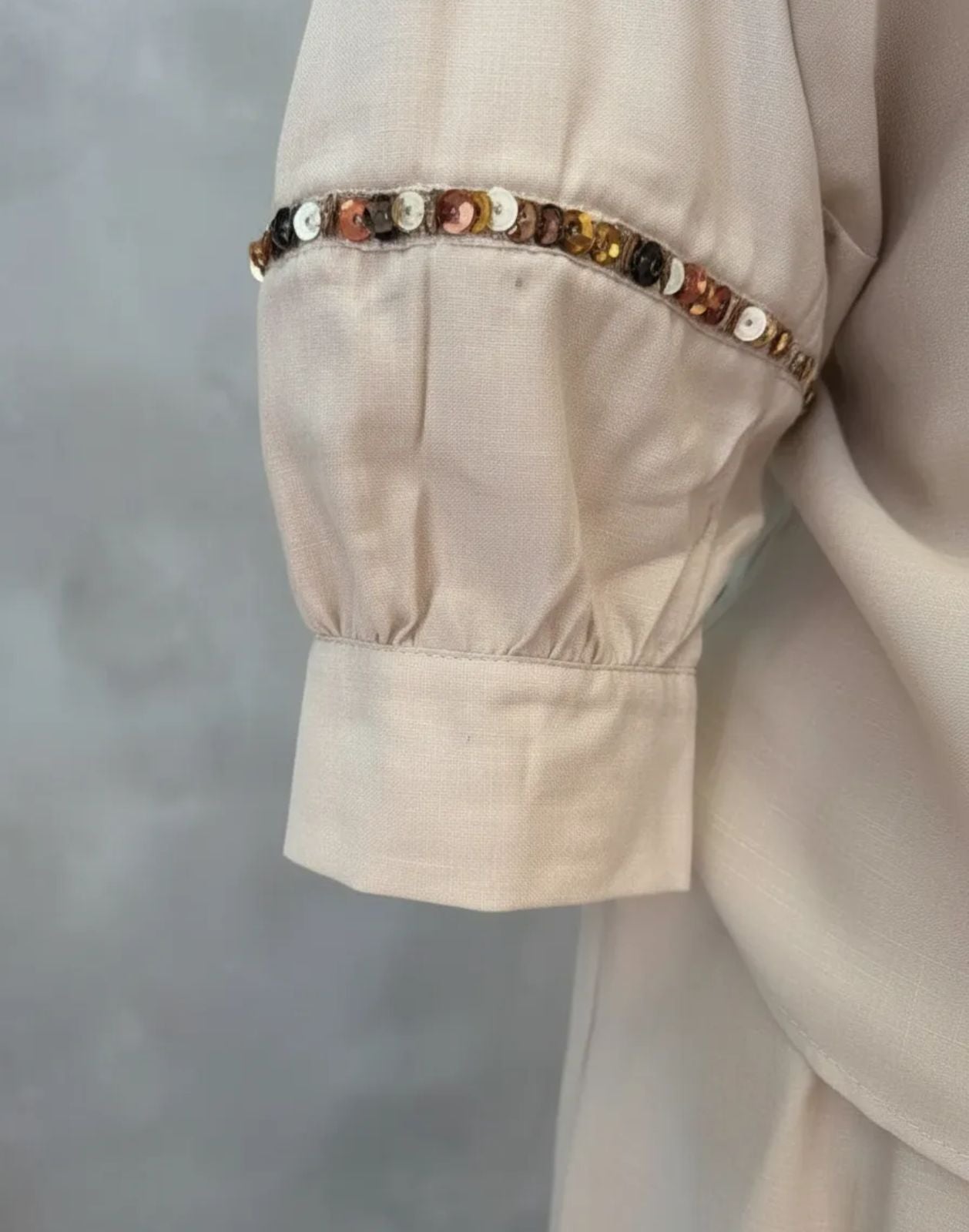 Conjunto de Dama camisa manga larga y pantalon