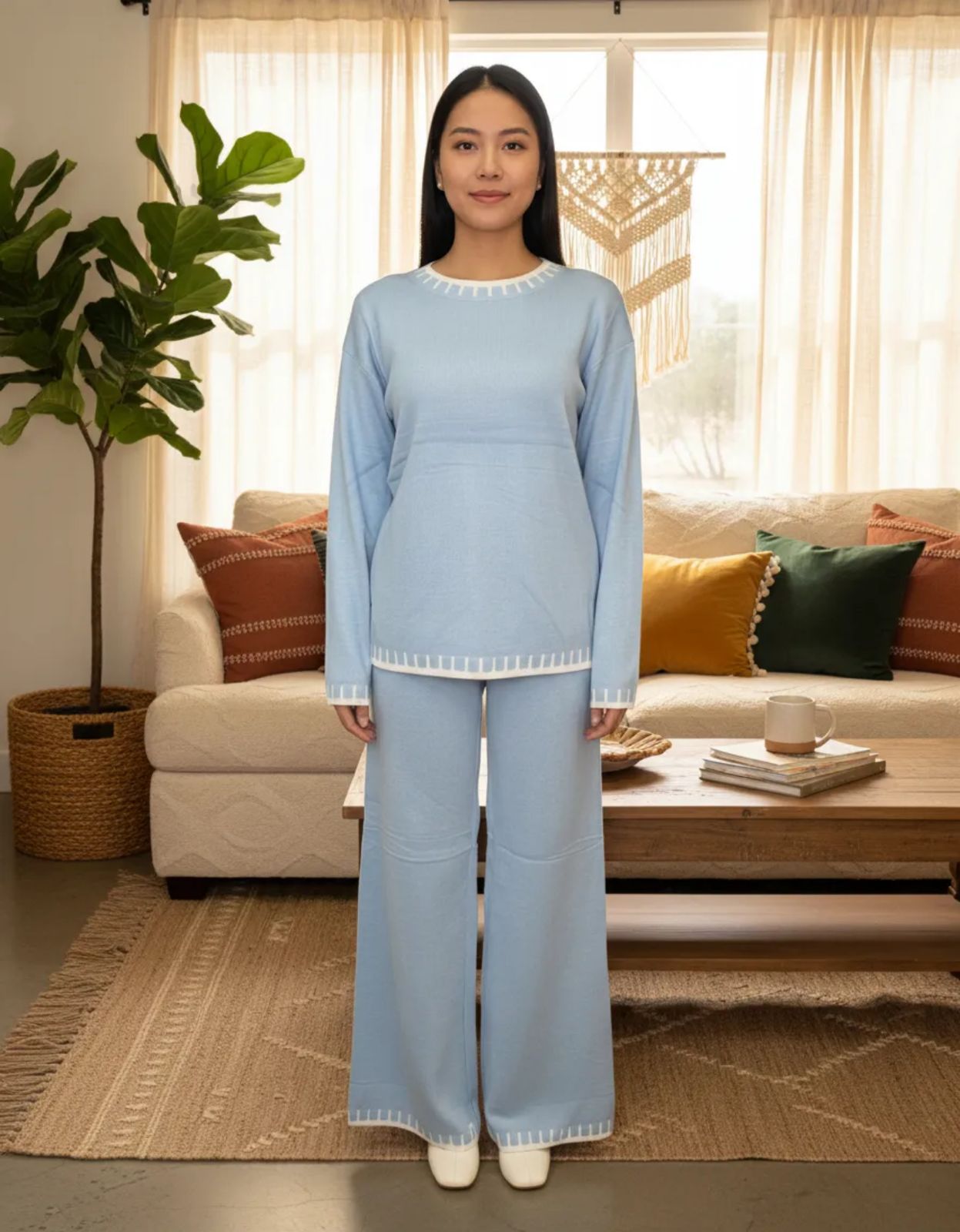 Conjunto de Dama Coco moda invierno