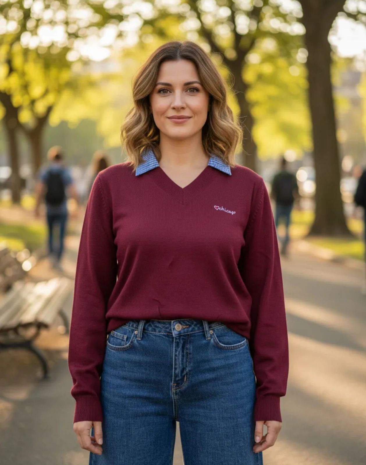 Sueter de Dama cuello polo