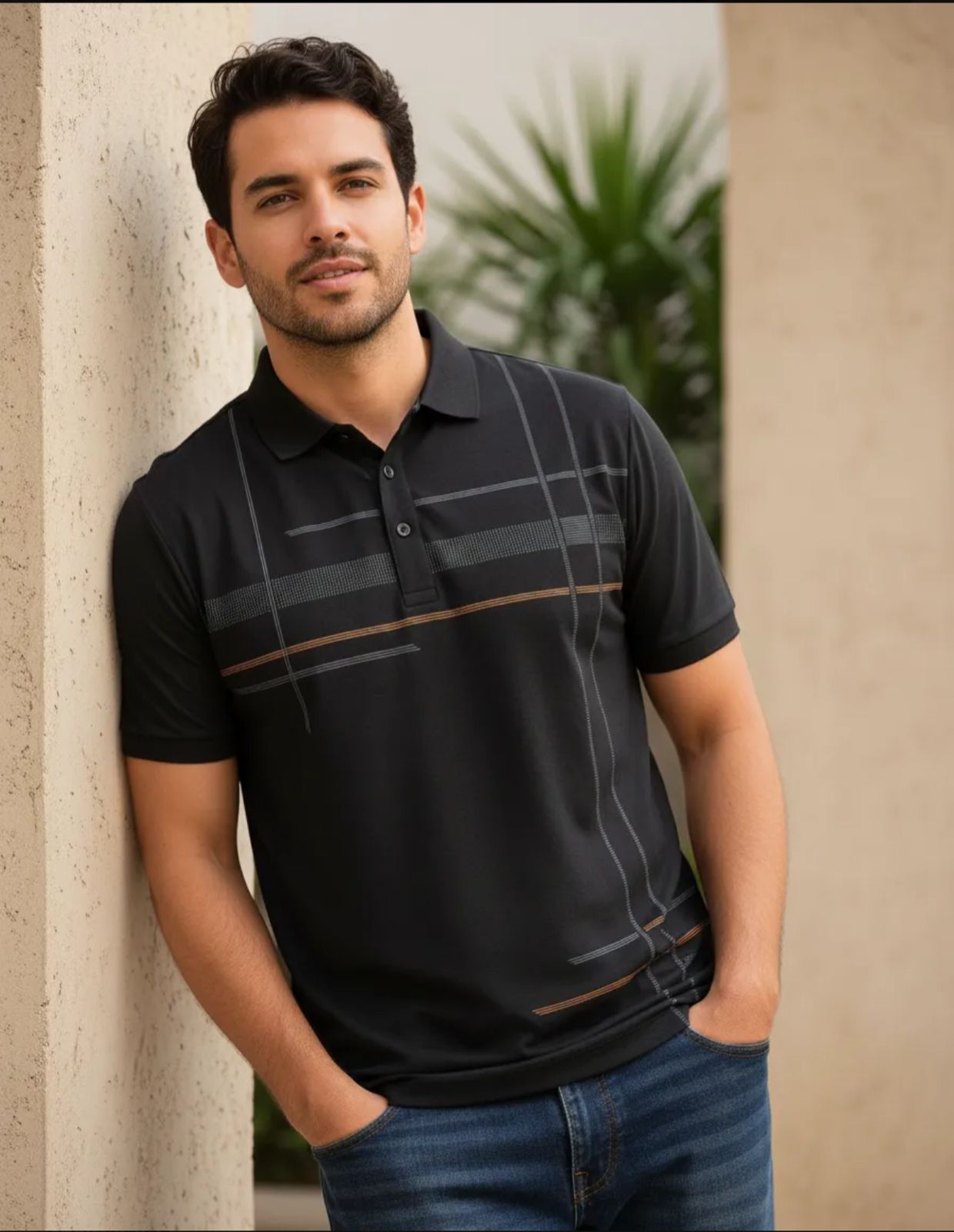 Playera de caballero Pavini