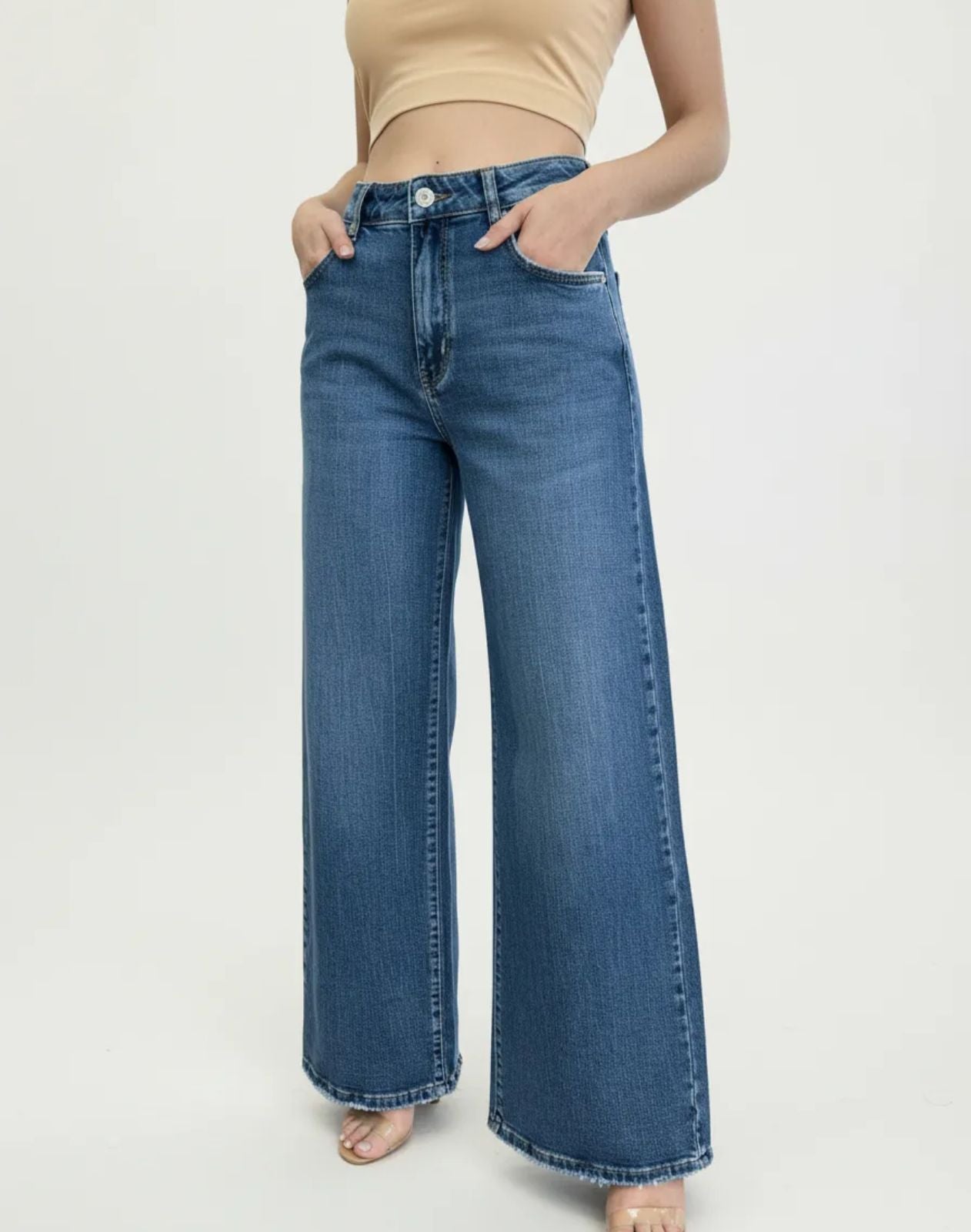 Jeans de Dama wide leg Dezzer Jeans