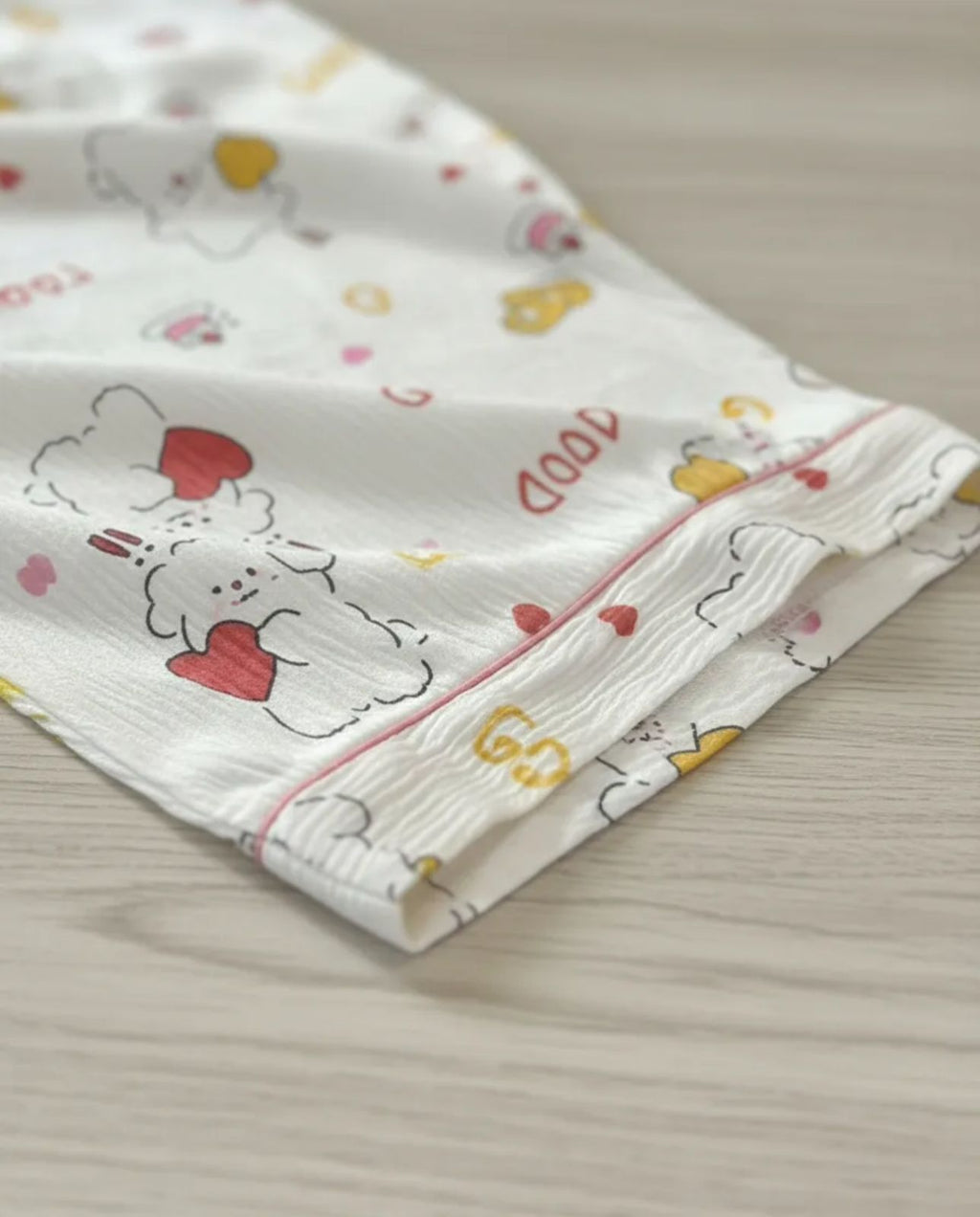 Pijama de Dama monograma de animales