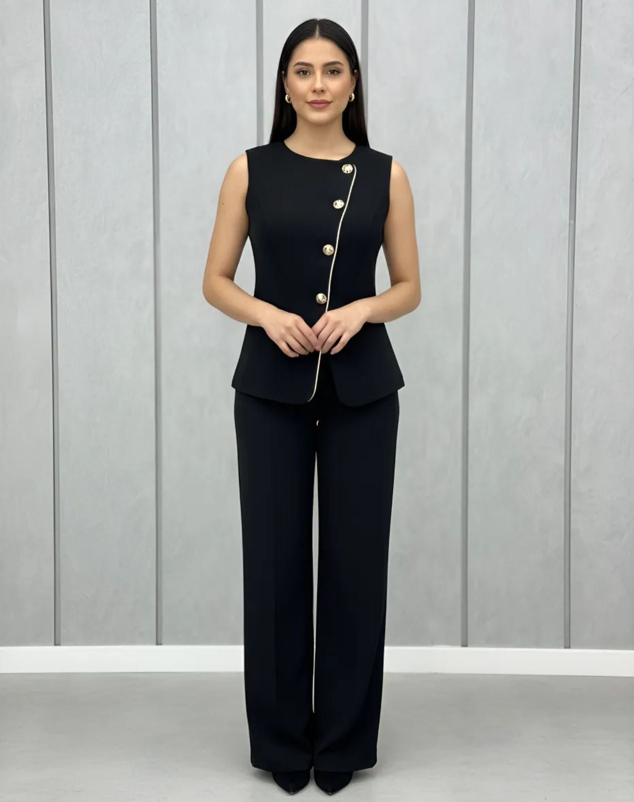 Conjunto de Dama de 2 piezas pantalon y saco