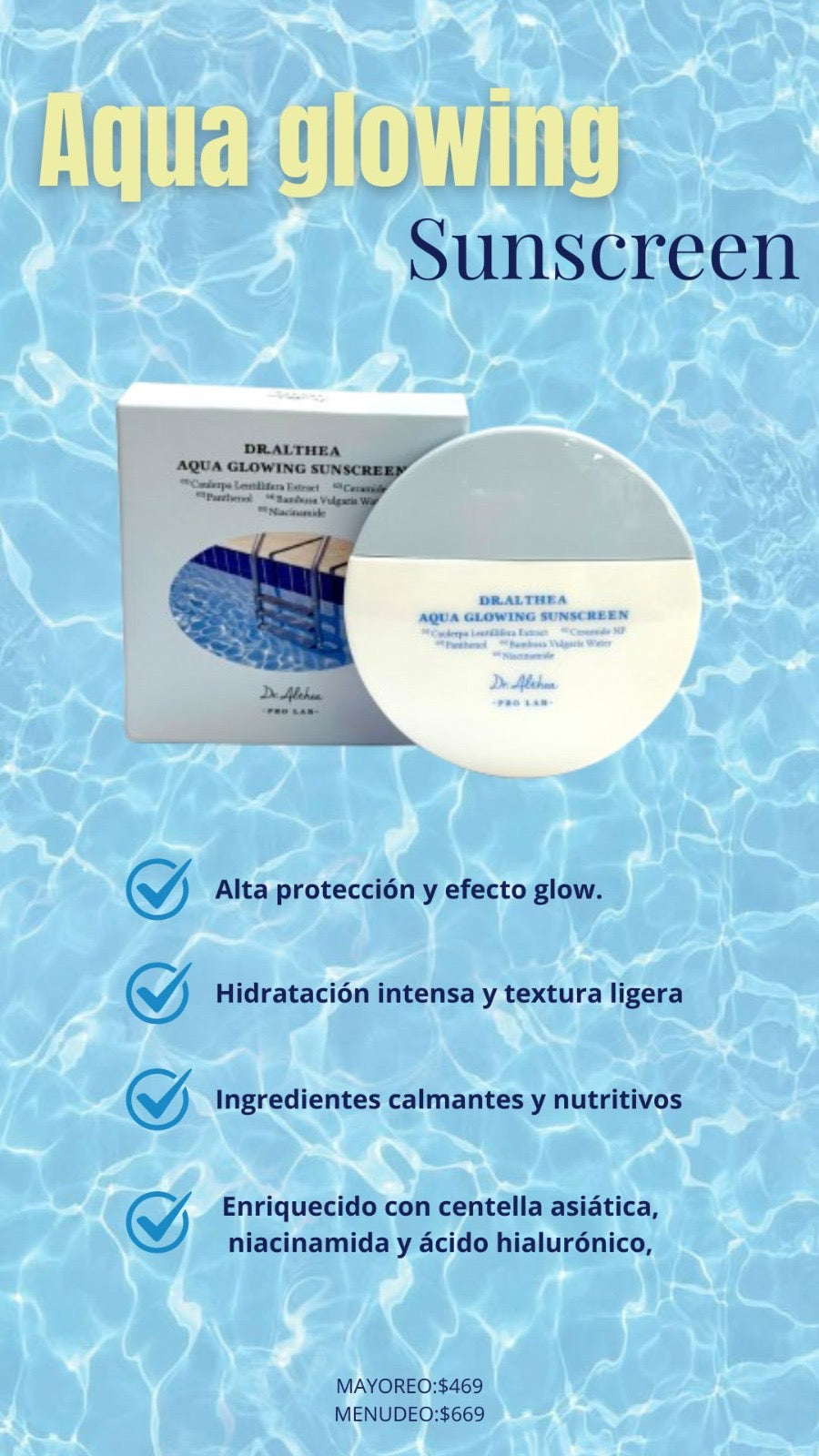 Aqua Glowing Sunscreen