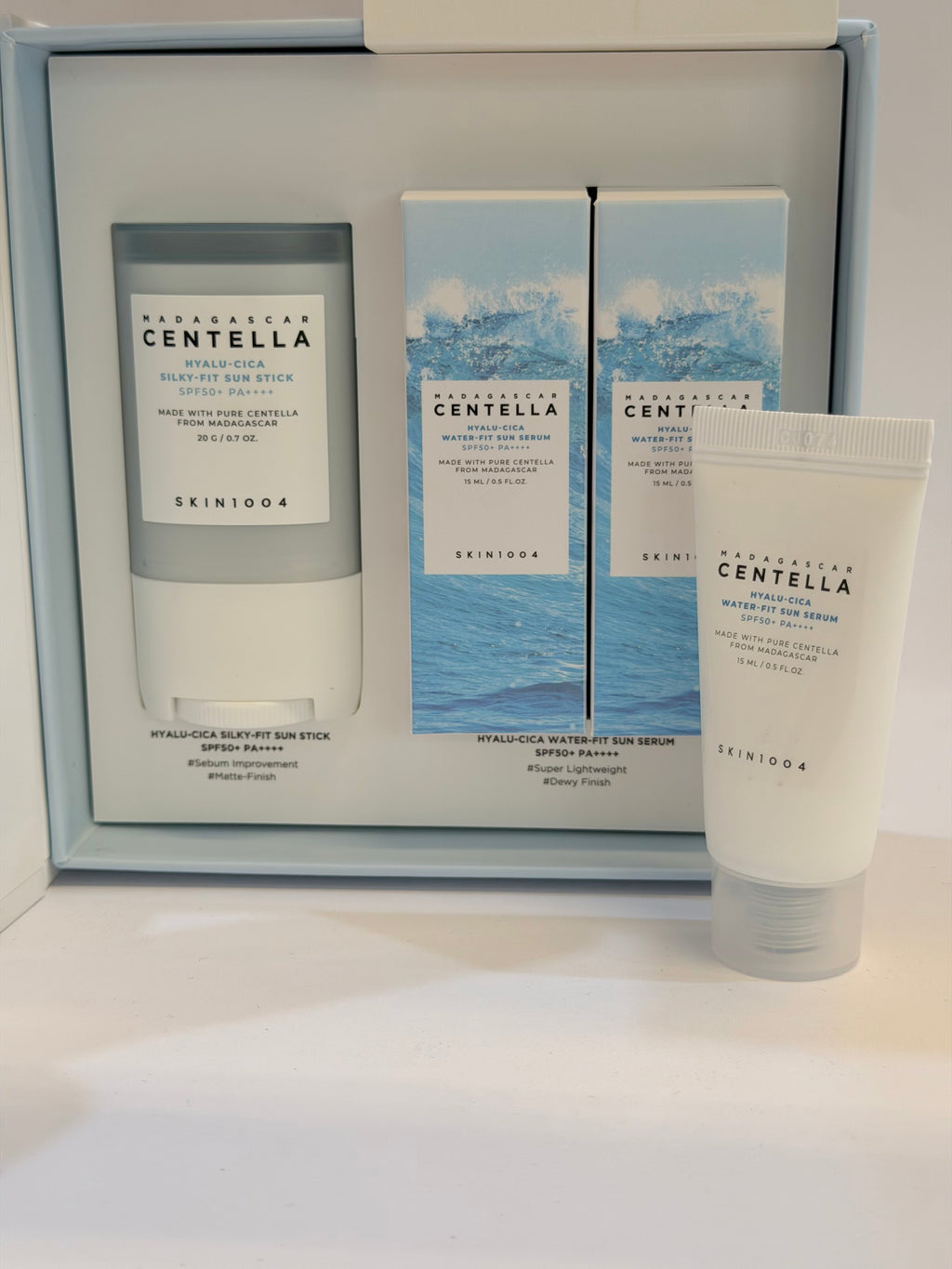 SKIN 1004 - Set de Cuidado Solar Hyalu Cica Sunsational Kit