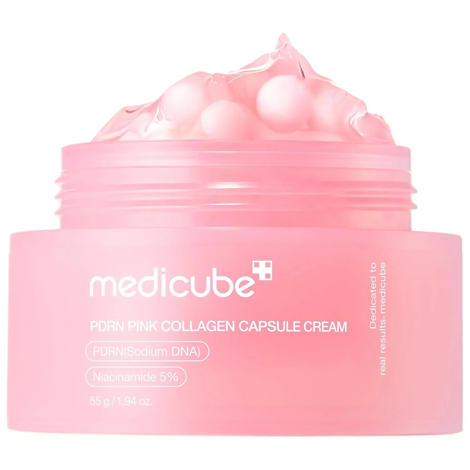 Crema hidratante en ge MEDICUBE - PDRN Pink Collagen Capsule Cream - 55gr